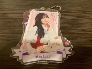 이오키 마오 노기자카46 Mobile B상 카드놀이풍 카드 키링