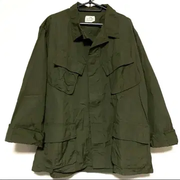 올리브 그린 4 포켓 밀리터리 빈티지 ARMY 자켓