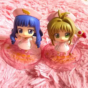 카드캡터 사쿠라 푸치캐릭터 다이도지 키요모토 키노모토 사쿠라 피규어 세트