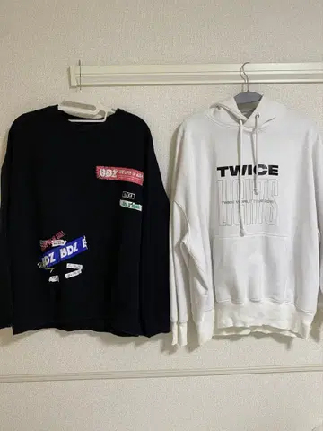 TWICE 맨투맨 트레이닝복 L 2벌 세트