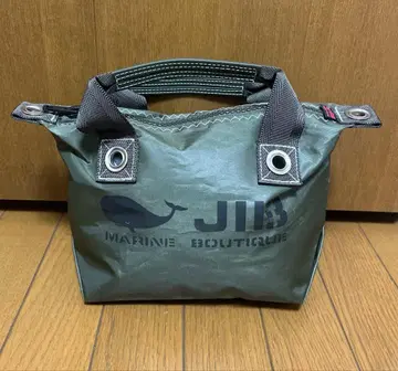 JIB 지퍼 토트 올리브 그린 SS 사이즈