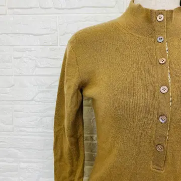 아쿠아 스큐텀 니트 스웨터 S 하이넥 울 [ 1876-29 ]