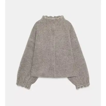 완판 ZARA 니트 봄버 자켓 S