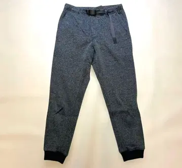 그라미치 플리스 스웨트 팬츠 조정 가능 버클 포함