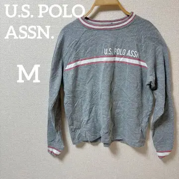 1점 U.S. POLO ASSN. [ M ] 그레이 맨투맨 긴팔