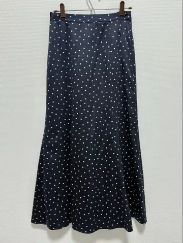 TONAL 새틴 플레어 머메이드 스커트