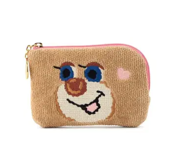 페이러 도업 테디걸 L자 파우치 새상품