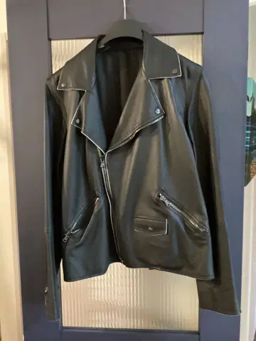 론 헤르만 가죽 라이더 자켓 L 사이즈 양가죽