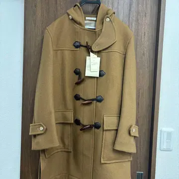 CHOUETTE NANA 브라운 더플 코트 M 사이즈