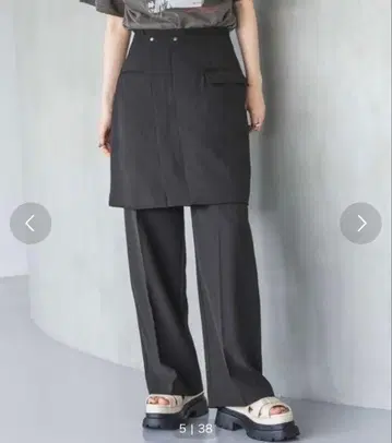 멀티 WAY 랩 미니 스커트 그레이