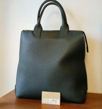 Epoi 에포이 리츠 토트백 짙은 녹색 소가죽 올 가죽 수납 가방 포함