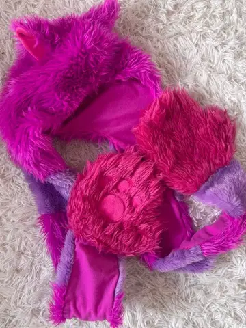 디즈니 체셔 고양이 머플러 캡 팬캡