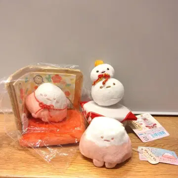 스미코구라시 테노리 봉제 인형 야마 아카후지 카가미모치