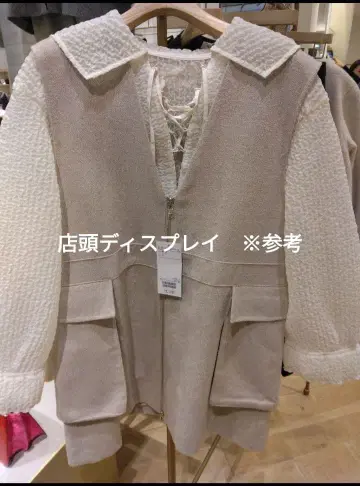 Ray BEAMS 베이지 베스트 사이즈 1 새상품