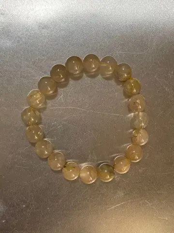 루틸 쿼츠 팔찌 약 35mm -