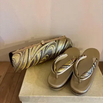 성인식 일본 의류용 백과 조리 세트 골드