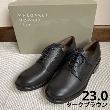 마가렛호웰 레이스업 슈즈 23.0 다크 브라운