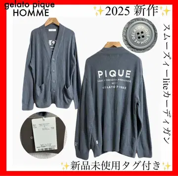 새상품 gelato pique HOMME 스무디 lite 가디건