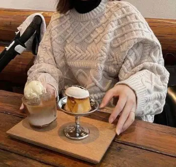 select MOCA 셀렉 모카 랜덤 케이블 오버 사이즈 니트