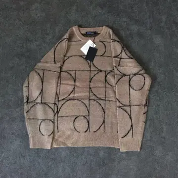 Fairy texture y2k infinity oversize knit