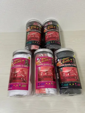 스트리트 파이터 II T셔츠 5개 세트 M L 사이즈