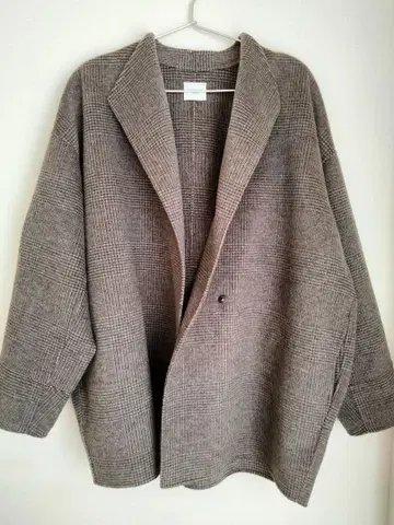 [ 새상품급 ] DOORS 울 리버 미들 가운 코트