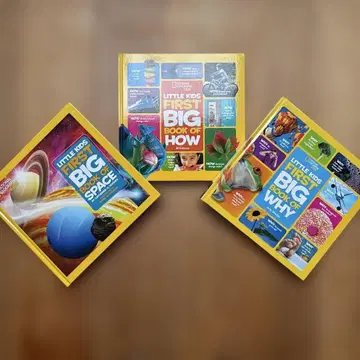 내셔널지오그래픽 First Big Book 3권 세트