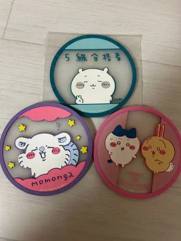 치이카와(먼작귀) 러버 코스터 3종 세트