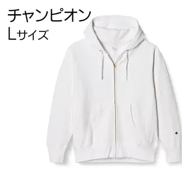 [챔피온] 풀 집업 후드티 L 속기모 11.5oz 남성용