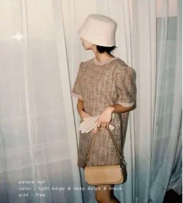 ohotoro 버킷햇 라이트 베이지