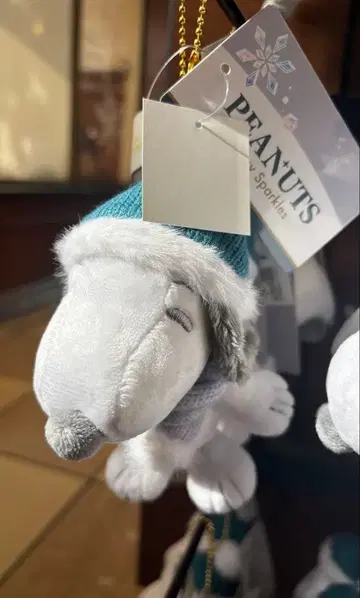 USJ 한정판 스누피 봉제 인형 키체인