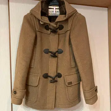 런던 트래디션 더플 코트 카멜 숏 기장