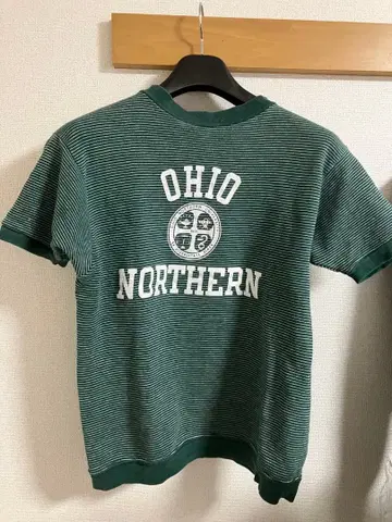 CHAMPION OHIO NORTHERN 빈티지 반팔 맨투맨