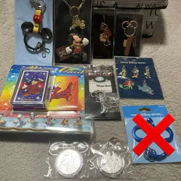디즈니 캐릭터 키링 세트