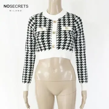 새상품 노시크릿 숏 기장 니트 40 EKN776 S 사이즈