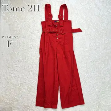 Tome2H 살로펫 오버롤 올인원 와이드 팬츠 레게