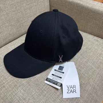 [택 포함 새상품] VARZAR 496 로고 캡 블랙 FREE 한국