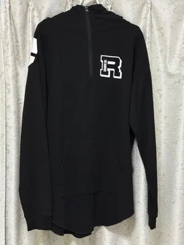 THE RAMPAGE 하프 지퍼 후드티