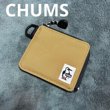 [ 미사용 새상품 ] CHUMS 참스 L자 지퍼 지갑 브라운