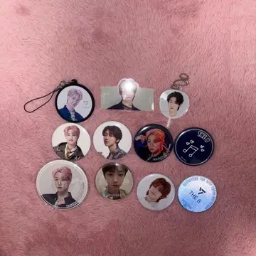 SEVENTEEN THE8 캔뱃지 키링