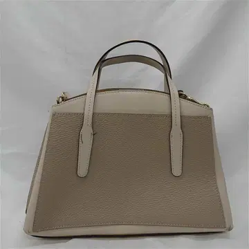 마르코 비앙키니 가죽 2WAY 핸드백 베이지 계열 이탈리아제