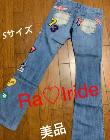 Ra Iride 라 이리데 와펜 데님 팬츠 S사이즈