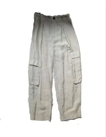아이보리 시어 카고 팬츠 TELA