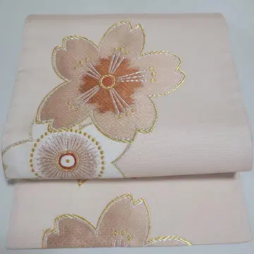 츠모리 치사토 후쿠로 오비 운금 무늬