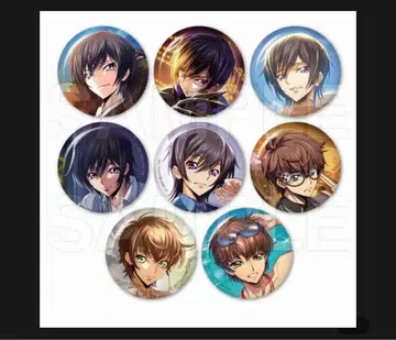 코드기어스 반역의 를르슈 로스트 스토리 캐릭터 배지 컬렉션 8종