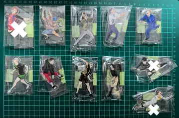 하이큐 10th 크로니클 아크릴 미니 피규어 아크릴 스탠드 8점