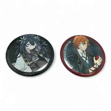 문호 스트레이독스 영화 특전 캔뱃지 나카하라 츄야 이즈미 쿄카