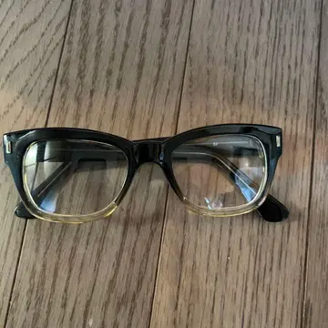 S114.5 ITF 보스턴형 안경 블랙/클리어