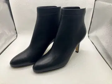 [ 미사용품 ] 24.5cm PELLICO 블랙 가죽 지퍼 부츠