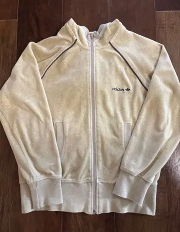 adidas 벨로아 지퍼 후드티